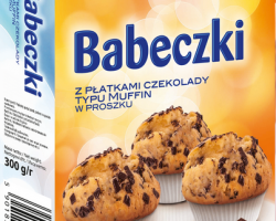 Emix Babeczki z płatkami czekol.300g/5