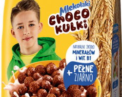 Mlekołaki Płatki kul.czekoladowe 250g/12