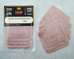 PLASTRY Konserwowa HAM 100g/10