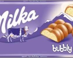 Milka Czekolada 90g bubbly white/15