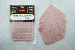 PLASTRY Konserwowa HAM 100g/10