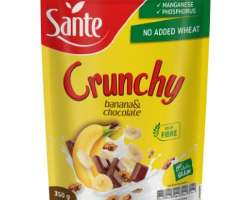 Sante crunchy banan/czekolada350g/14